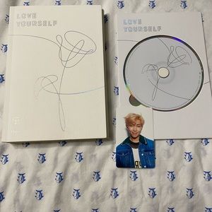 BTS Love Yourself CD/booklet.